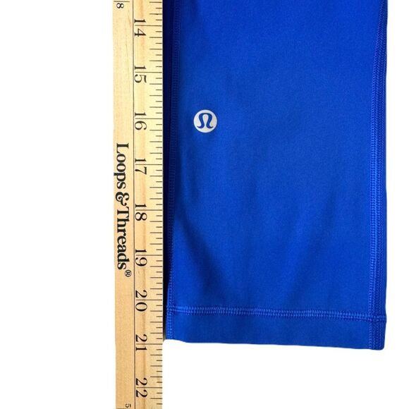 Lululemon Speed Up Crop 21” Leggings - Jet Stream - Size 4 - Picture 7 of 9